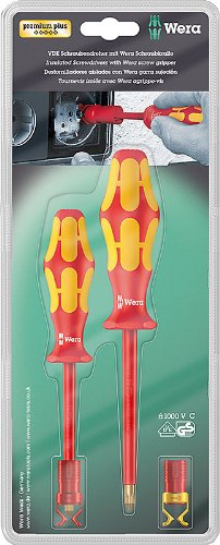 Wera Kraftform VDE Insulated Screwdriver Set